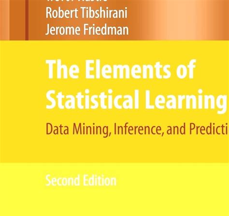 trevor hastie  elements  statistical learning