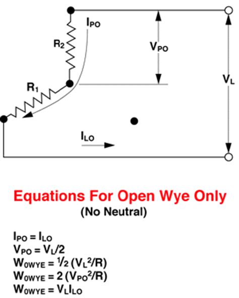 delta  wye circuit equations watlow