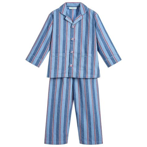 boys striped cotton pyjamas boys stripes cotton pyjamas boys night dress