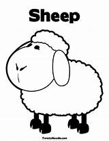 Coloring Sheep Pages Cute Clipart Lost Cartoon Kids Colouring Printable Lord Lamb Shepherd Color Farm Print Preschool Animal Sheet Baby sketch template