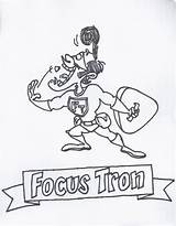 Superflex Tron Focusing sketch template