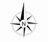North Arrow Symbol Clip Clipart sketch template