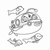 Coloring Octonauts Pages Books Printable sketch template
