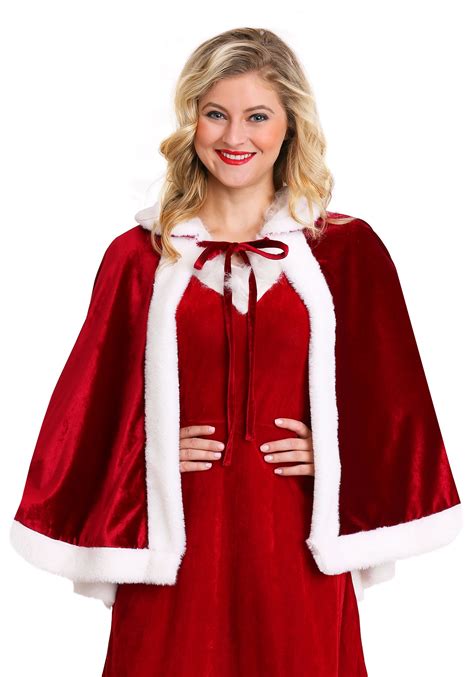 Adult Mrs Claus Costumes And Accessories Deluxe Theatrical Quality