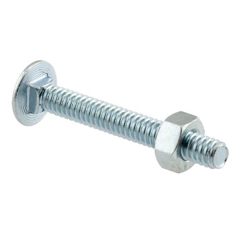 Prime Line 1 4 20 Carriage Bolts With Nuts Gd 52103 The