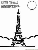 Eiffel Turnul Printable Colorat Desenat Frankreich Ausmalbilder Coloringpagebook Library Colouring Imagini sketch template