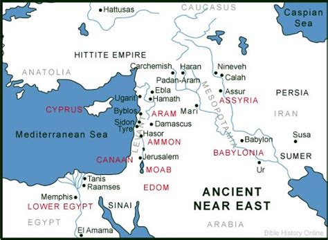 tyre map ancient  east  scripture