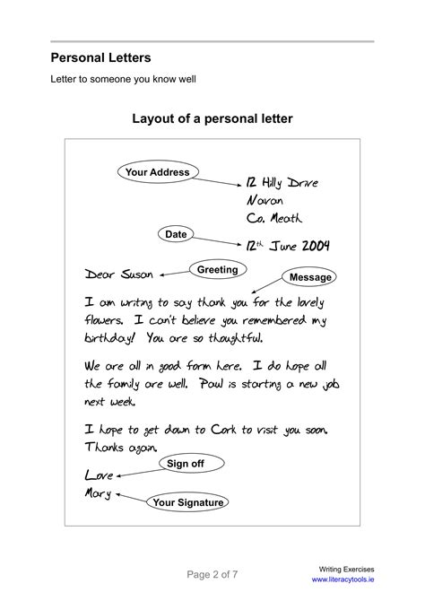 letter format examples    examples