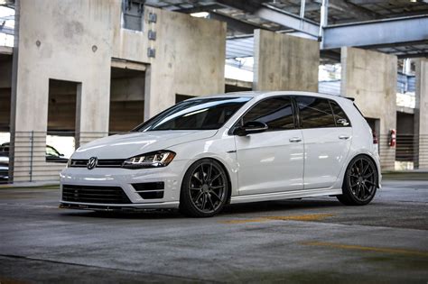 glossy white vw golf reworked  awe  contrasting black accents vw golf vw golf wallpaper