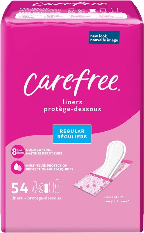 Carefree Panty Liners For Women Regular Wrapped