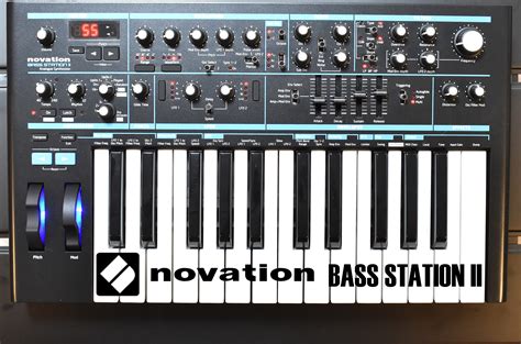 novation bass station ii analogue synthesizer pedal   day