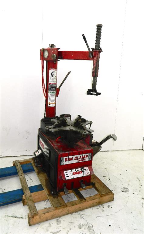 coats ax pneumatic rim clamp tire changer tested