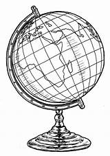 Malvorlage Globus Zeichenvorlagen sketch template