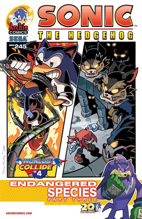 Archie Sonic The Hedgehog Issue 245 Sonic News Network