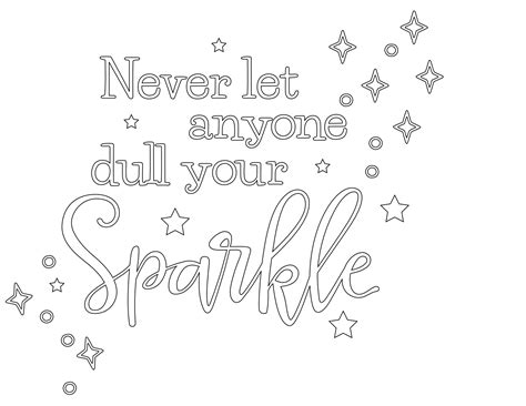 dull  sparkle coloring pages inspirational