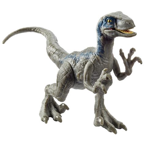 Jurassic World Attack Pack Velociraptor Blue Dinosaur