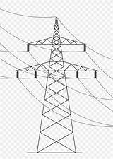 Overhead Electricity sketch template