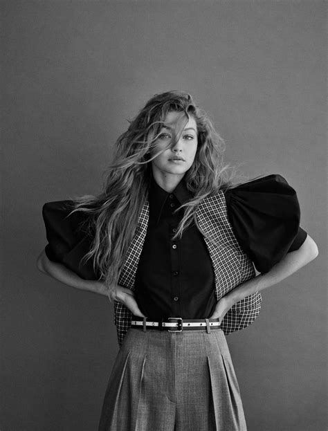Gigi Hadid In Vogue Magazine Germany November 2019