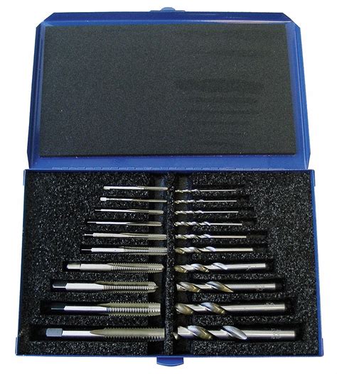 chicago latrobe drill bit  tap set  pieces   smallest thread