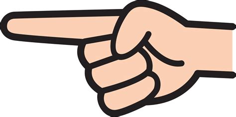 pointing clipart finger sign picture  pointing clipart finger sign