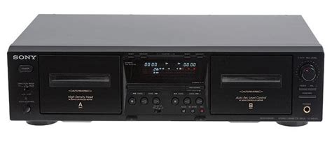 Sony Tcwe475 Dual Cassette Player Recorder Refurbished