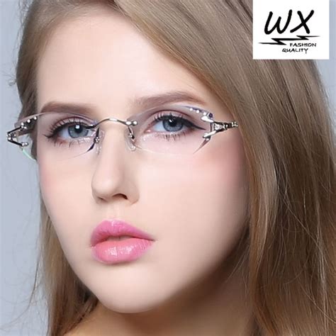eyeglasses frames for women rimless glasses fashion eye glasses