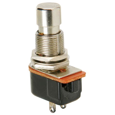 Parts Express Momentary N O Heavy Duty Push Button Switch 125vac 10a