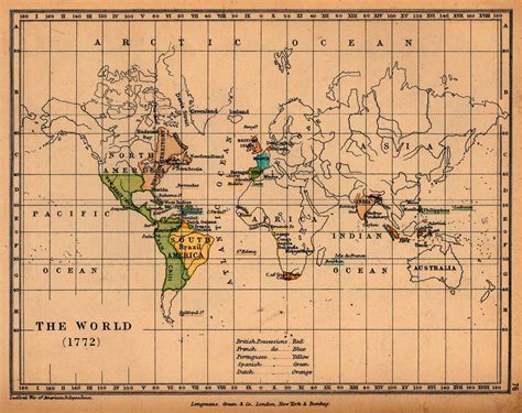 historical map   world