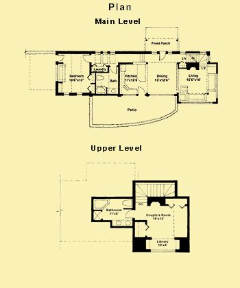 lake house plans   small rustic lakeview vacation home