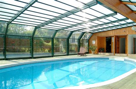 ten cottages with indoor swimming pools