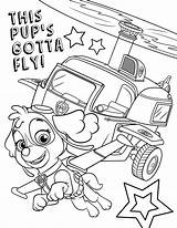 Paw Patrol Coloring Pages Mighty Pups Skye Sky Kids Printable Color Random Most Awesome Helicopter Birthday Everest Sheets Activity Choose sketch template