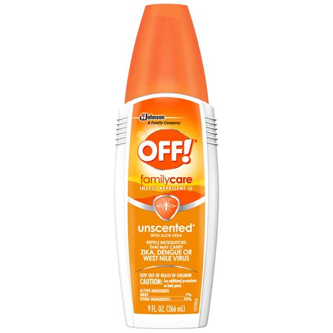 familycare insect repellent iv unscented  oz  ct walmartcom
