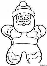 Coloring Pages Cake Christmas Santa sketch template