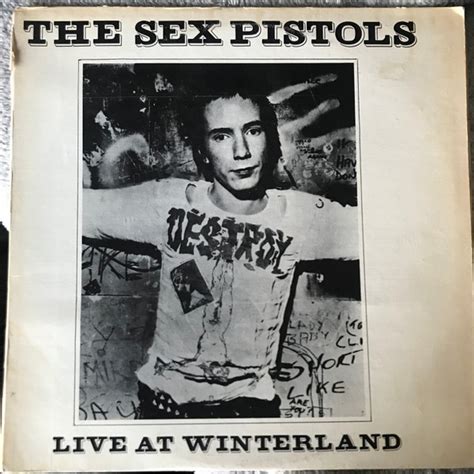 Sex Pistols Live At Winterland Vinyl Lp Mispress Unofficial