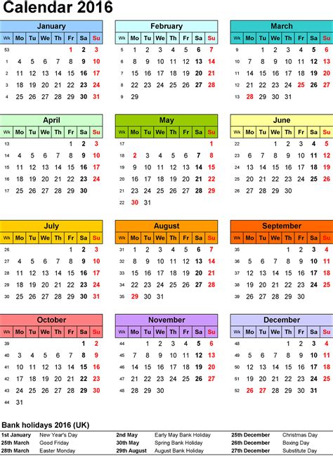 2016 calendar printable one page activity shelter