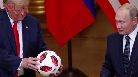 Putins Soccer Ball T To Trump Undergoing Security Screening