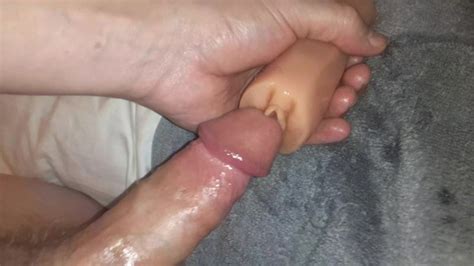 Dick Has Problem Getting In Sex Toy Huge Creampie