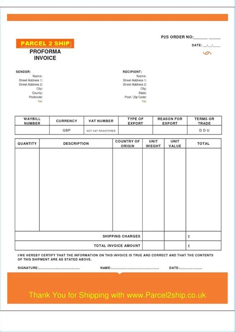 car sales invoice template  uk printable templates