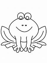 Rana Kikker Kleurplaat Rane Ranas Animados Kleurplaten Animadas Frogs Leukekleurplaten Kikkers Frosch Stilizzate Simpatiche Frösche Stampare Anfibio Disegnare sketch template