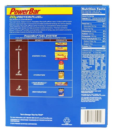 power bar nutrition label pensandpieces