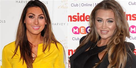 lauren goodger and luisa zissman s feud over sex tape continues as