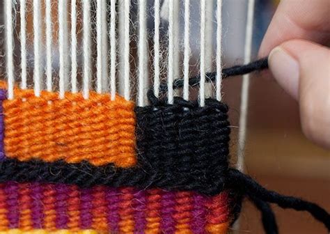 weaving techniques ideas  pinterest loom weaving weaving projects  tapestry