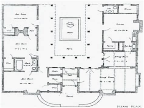 shaped house plans  courtyard  courtyard house plans pool house plans  shaped