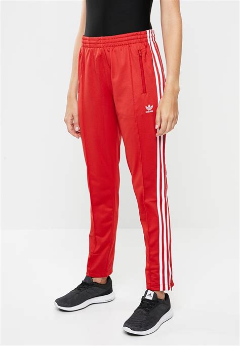 adicolour sst track pants red adidas originals bottoms superbalistcom