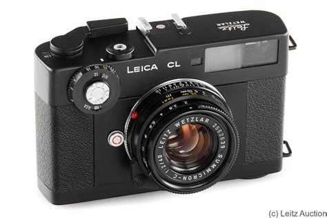 leitz leica cl price guide estimate  camera