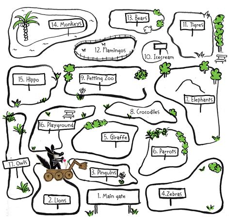 difference   zoo map