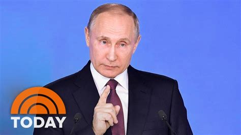 vladimir putin boasts about russia s new nuclear weapons today youtube