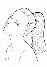 Face Peinados Tracy Turnbull Zeichnen Beautyful Rostros Gesichter Rostro Schminkzeug sketch template