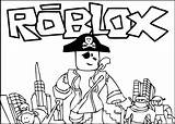 Roblox Coloring Pages Printable Print Characters Pirate People sketch template