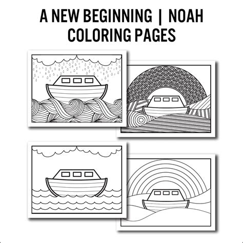 noah coloring pages bible crafts shop